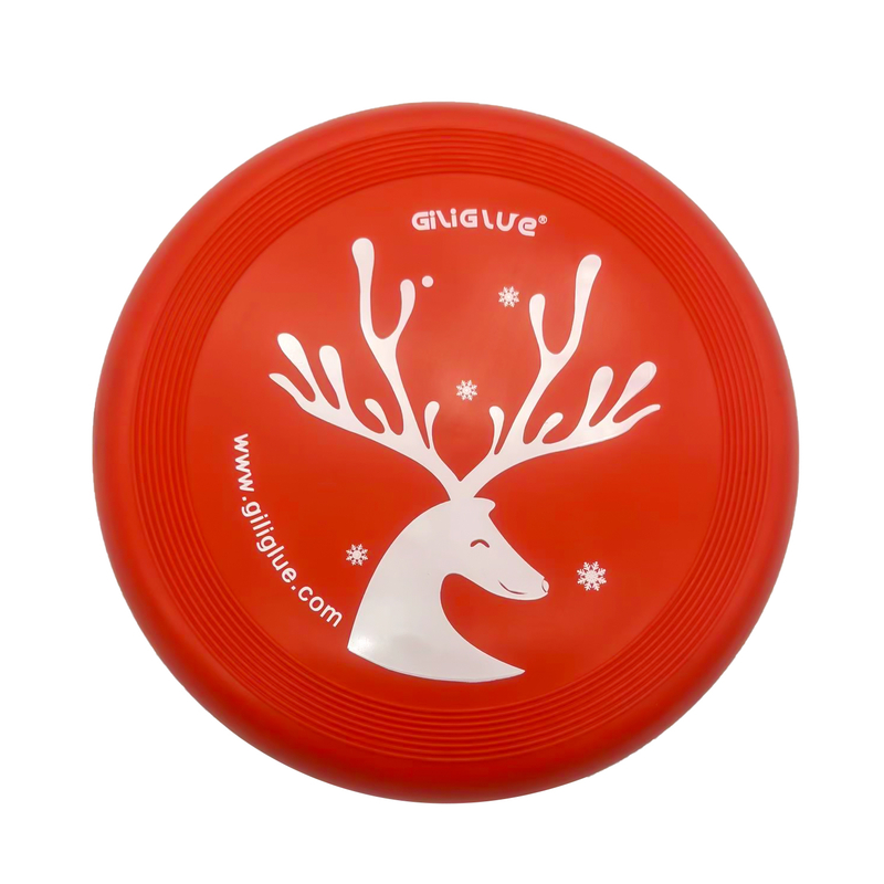 Red Color with Deer Pattern Frisbee Buy ultimate frisbee, frisbee golf, frisbee golf near me